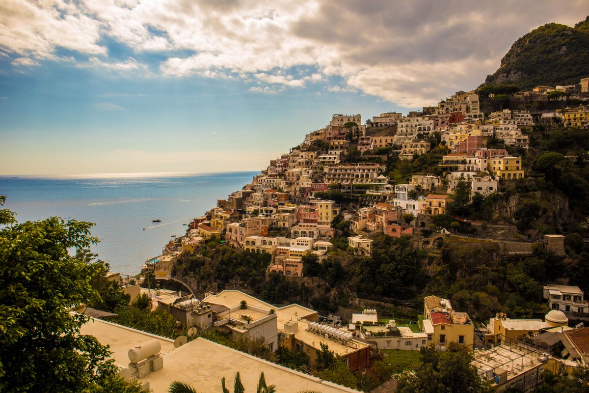 Positano on Italy's Amalfi Coast